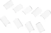 HONITANO 100pcs Keratin Glue Pellets for Hair Extensions Transparent Adhesive Beads Easy Application Hot Melt Adhesive for Strong Hold Ample Supply for Diy Hair Extensions