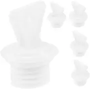 Ipetboom Pack Leakproof Hot Water Bottle Lid Cap for Sealing Hot Water Bags Portable Reusable