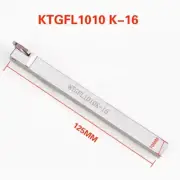 KTGFL1010K16 left hand CNC Lathe Turning Tool Tool External Grooving Tool Holder