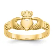 14k Baby Claddagh Ring K3848