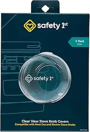 Safety 1st Child Proof Clear View Stove Knob Covers (Set of 5)