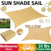 Rectangle Sun Shade Sail 98% UV Block 160GSM Extra Heavy Duty Shade AU