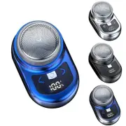 Portable Electric Shaver Pocket Shaving for Men Mini Beard Shaver LCD Power4914