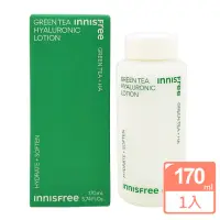 在飛比找momo購物網優惠-【innisfree】綠茶玻尿酸保濕調理乳170ml(國際航