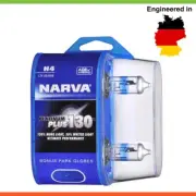 NARVA H4 Globe 12V 60/55W Platinum Plus 130 2 Pack For BMW 5 Series 528 i (E28) (for: Volvo)