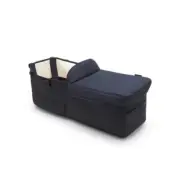 Bugaboo Donkey 5 Complete Carrycot Fabric and Apron Classic Dark Navy Blue BN