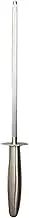 Butcher Knife Sharpening Stainless Steel Handle 10” Round Steel Sharpener