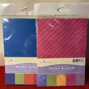 2 New Paper Scraps Miss Elizabeth 50 scraps 10 designs Scrapbooking Junk Journal