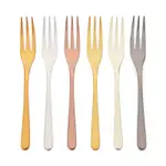 Sambonet Mix & Play 6-Piece Cake Forks Set
