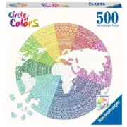 Ravensburger: Circle of Colors - Mandala Puzzle (500pc Jigsaw) Board Game