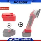 1X Adapter For Milwaukee 18V Li-Ion Battery Convert To For OZITO 18V Power Tools