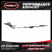 Redback 2 1/2" System Reuse OE Cats for Holden Commodore Calais VS 95-97 Auto