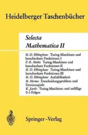 Selecta Mathematica II by H.D. Ebbinghaus (German) Paperback Book