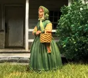 BRITAINS VILLAGE GREEN 35013 BETSY GOING TO THE MARKET