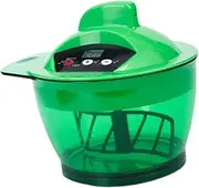 OIIBWQ Barber Hair Dyeing Cream Blender Automatic Mixer for Home Use Professional 320ml Capacity, Green