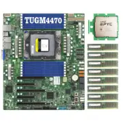 Supermicro H13SSL-N+AMD EPYC Bergamo 9754 CPU+12x64g=768G RAM 4800MHzcombination