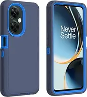 [AZSXLG] for Oneplus Nord N30 5G Case, Defender Case Heavy Duty Shockproof Dustproof 3 in 1 Rugged Protective Phone Cover for Oneplus Nord N30/CE 3 Lite 5G (Blue, N30)