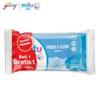 在飛比找蝦皮購物優惠-Mitu Baby Fresh Clean Wipes Bl