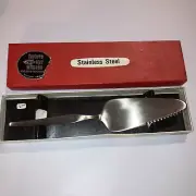 Vintage taylors eye witness Cutlers & Silversmith ￼Cake Server Stainless Steel