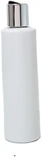 10X100ml/150ml/200ml/250ml White/Black Plastic Lotion Bottle with Gold Disc Cap,Essential Oils Cosmetic Shampoo Bottle(White Silver Black,Plastic_250ML)