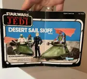 Vintage STAR WARS 1983 ROTJ Desert Sail Skiff Mini-Rig with Box Kenner NEW