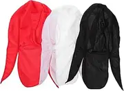 [VALICLUD] 3pcs Helmet Inner Caps for Cycling Unisex Quick Dry Protective Hat Breathable Liner for Bike Helmets Fashionable Design for Outdoor Sports