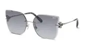 Chopard SCHL91S 0509 Men's Sunglasses Silver Size 62