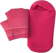 Ipetboom Gel Moisturizing Spa Gloves Socks Set Relief Cotton Gel Socks for Dry Skin