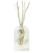 Vivience Reed Diffuser With White Circular Inlay, "Cold Water" Scent