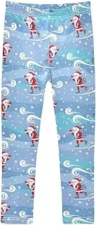 [Caihoyu] Leggings for Girls Soft Comfortable Leggings for Kids Elastic Waist Girls Athletic Leggings 4-10T