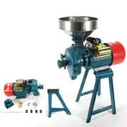 Electric Grain Grinder Wheat Rice Corn Milling Grinding Machine W/ Funnel 2200W