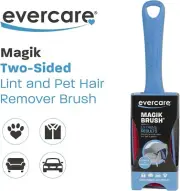 Evercare Magik Brushes Two-Sided Lint and Pet Hair Remover - 2 Packs