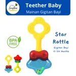 陽光 BABYTOY 牙膠 BABY BPA FREE STAR RATTLE TOY BITE 嬰兒出牙不含 BPA