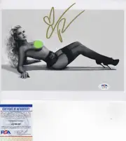 ANDREA PRINCE AMERICAN MODEL & PMOM SIGNED TOPLESS PHOTO #2 PSA