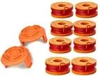 Trimmer Spool Line for Worx，Edger Spool Compatible with Worx trimmer spools