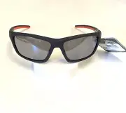 New, Unisex Sunglasses Ironman Black/Red, 100% UVA-UVB Lens Protection