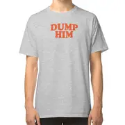 DUMP HIM - Britney Spears message tee T-shirt