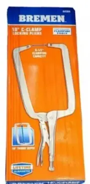 BRAND NEW BREMEN 18" C clamp locking pliers (USA SELLER) SALE !!!!!!!!!