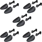 Echodone 5 Pairs Practical Adjustable Length Men Shoe Tree Shoe Stretcher Boot H