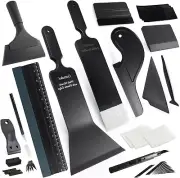 Window Tint Kit Vinyl Wrap Tool Car Windshield Back Bulldozer Felt Squeegee AUS