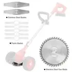 8pcs/set Weed Cutter Blades Solid Rust Resistant Good Toughness Weed Edger