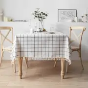 Rectangle Textured Tablecloth Spillproof Table Cloth Kitchen Dinning Tabletop...