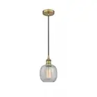 Innovations Edison Belfast 1 Light Mini Pendant, BB/Smoke - 616-1P-BB-G105