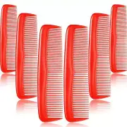 12 Pcs Plastic Fine Hair Combs Pocket Fine Dressing Comb for Barbers Hairstyling