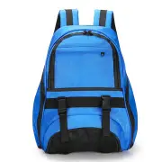 Outdoor 20-35L Sport Gym Bag Basketball Volleyball Football Soccer Pocket Backpack Accessories BLUE COLOR
