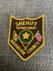 Washburn County Sheriff Department Wisconsin Police Patch