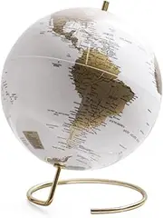 meaningful Globe Globe With Metal Bracket Acrylic World Globe Light Luxury Easy To Read Globes For Home Office Study Geographic Globes Home Decor