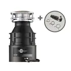 InSinkErator Food Waste Disposal 1/2 HP w/ Power Cord + Dishwasher Connector Kit