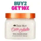 TREE HUT COCO COLADA SHEA SUGAR SCRUB 510g