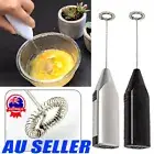 Mini Electric Foamer Milk Frother Egg Beater Whisk Mixer Stirrer Kitchen Tool FT